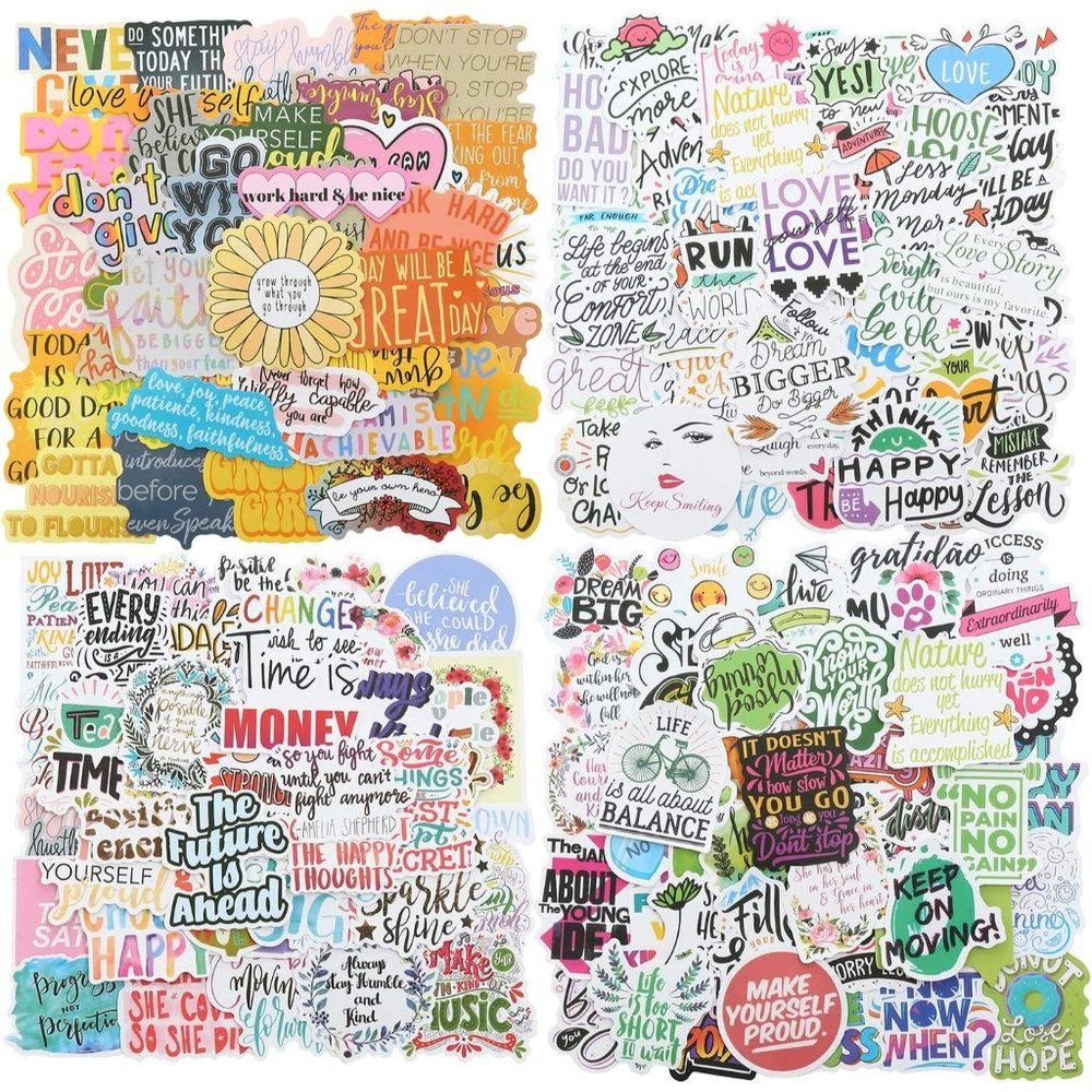 Stickers for Water Bottle Hydroflasks Laptops Computers Phone for Women Adults